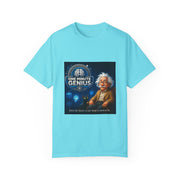 One Minute Genius Unisex Garment-Dyed T-Shirt - Fun Science Design
