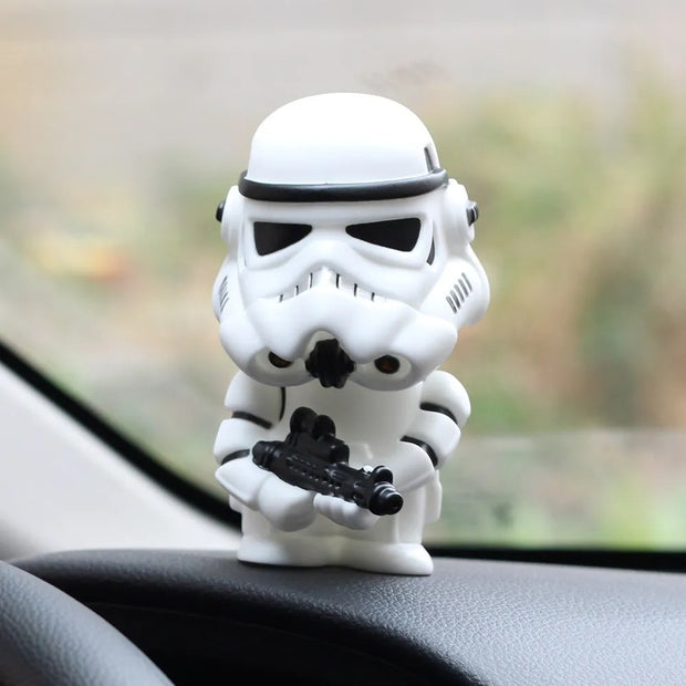 Star Wars Stormtrooper Car Ornament | 10cm Action Figure Model