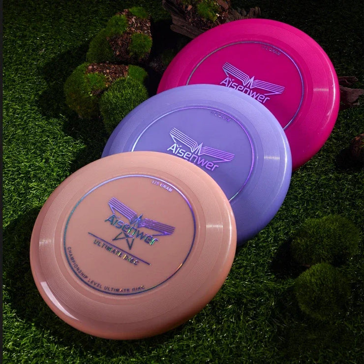 Ultimate Nightlight Flying Discs 175g Noctilucent Swirling Flying Saucer for Adult Teens Beach Backyard Camping Outdoor Sports