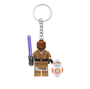Star Wars Mini Figure Keychain | Darth Vader, Luke, Ahsoka – Block Style