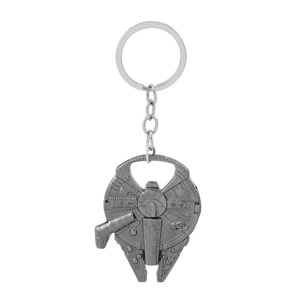 Star Wars R2-D2 & Mandalorian Keychain | Metal Cartoon Pendant by Disney