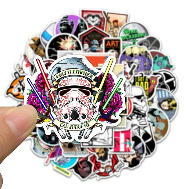 50× Star Wars Vinyl Stickers | Waterproof Graffiti Decals for Laptop, Phone & More