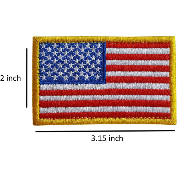NASA Patches 6 Pieces,Embroidered Iron On/Sew On Space Patches,US Flag Patch,Chenille patch (Iron on/Heat Transfer Backing)