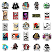 50× Star Wars Vinyl Stickers | Waterproof Graffiti Decals for Laptop, Phone & More