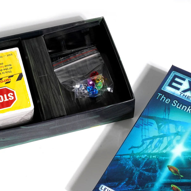 The Sunken Treasure Exit: The Game Kosmos Card Game Family-Friendly, Card-Based At-Home Escape Room Experience for 1 To 4 Player