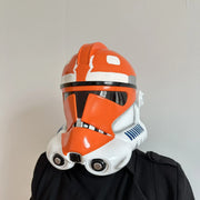 Mando Helmet On, World Off