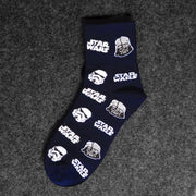 Star Wars Crew Socks by Hasbro | Cotton Mid-Tube Socks for Men & Women