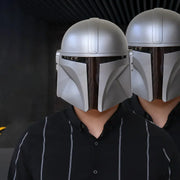 Mando Helmet On, World Off