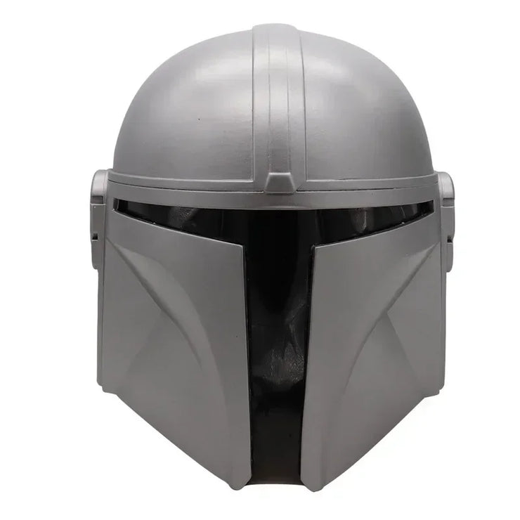 Mando Helmet On, World Off