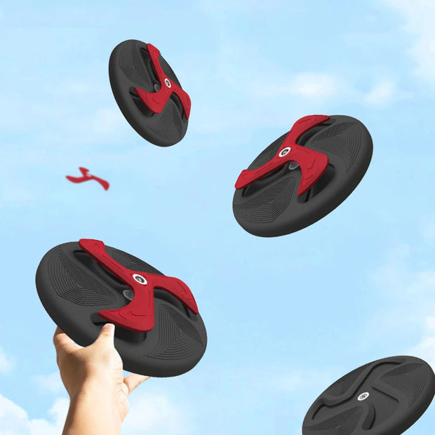 Flying Disc for Children Adult Boomerang Toys Outdoor Playing Flying Saucer Game Disc Pool Beach Outdoor Sports Soft Flying Disc