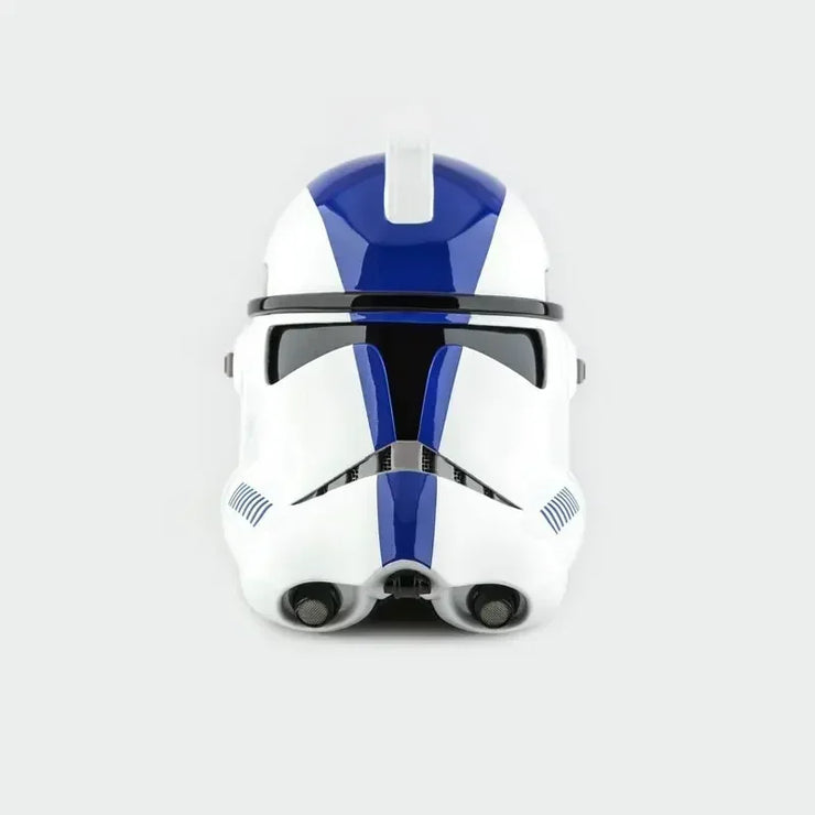 Mando Helmet On, World Off