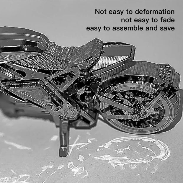 3D Metal Puzzle Motorcycles DIY Model Building Kit Adult Toys Birthday Gift