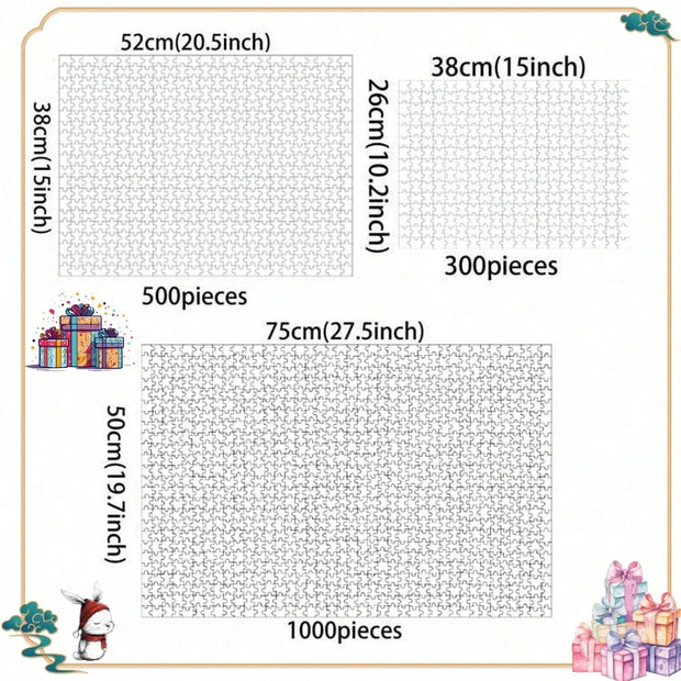 Adult Jigsaw Puzzle Train Departure 1000/500/300/120 Piece Landscape Puzzle Birthday Gift Game Room Club Decor Entertainment Toy