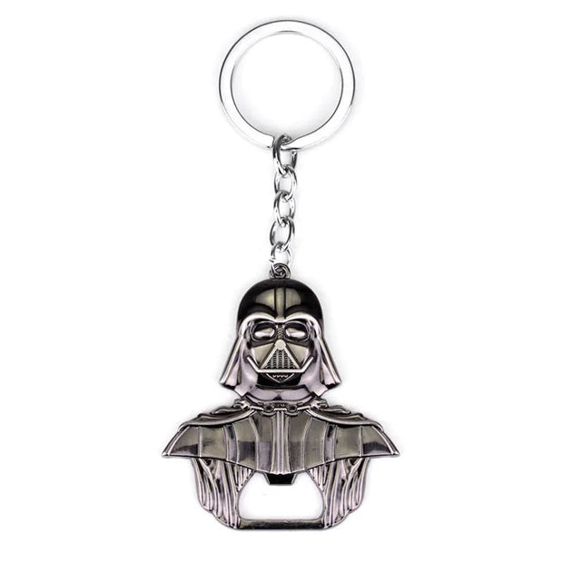 Star Wars R2-D2 & Mandalorian Keychain | Metal Cartoon Pendant by Disney