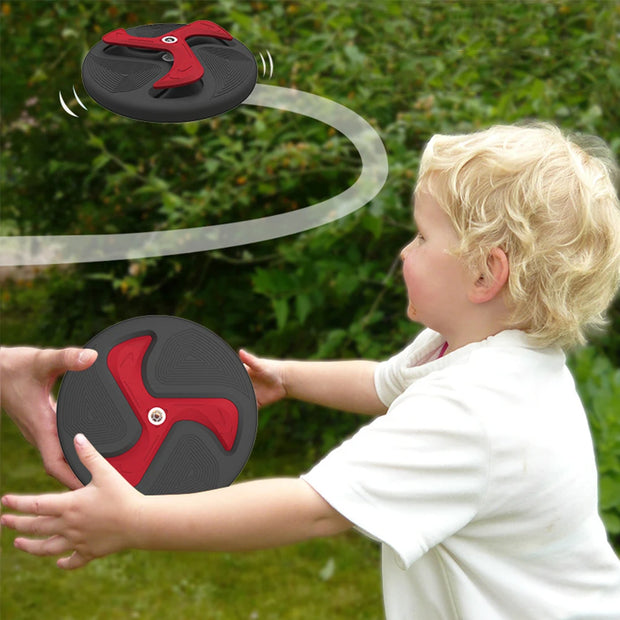 Flying Disc for Children Adult Boomerang Toys Outdoor Playing Flying Saucer Game Disc Pool Beach Outdoor Sports Soft Flying Disc