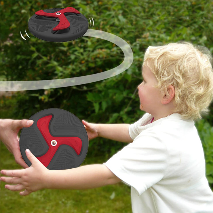 Flying Disc for Children Adult Boomerang Toys Outdoor Playing Flying Saucer Game Disc Pool Beach Outdoor Sports Soft Flying Disc