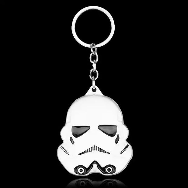 Star Wars R2-D2 & Mandalorian Keychain | Metal Cartoon Pendant by Disney