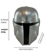 Mando Helmet On, World Off