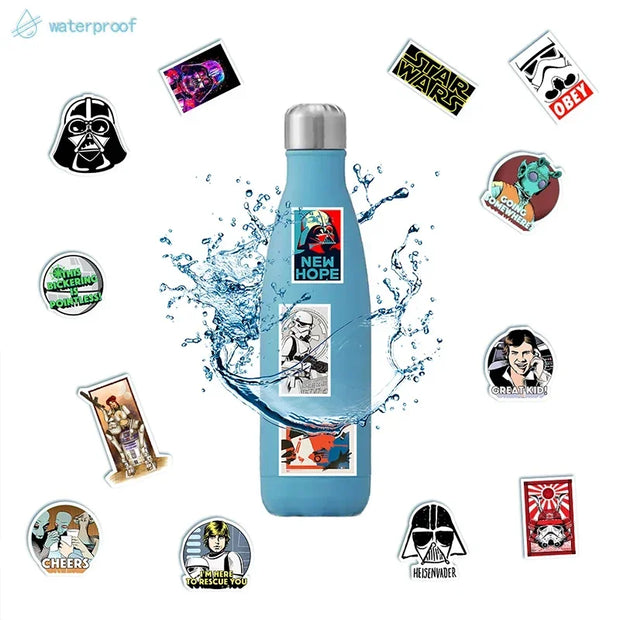 50× Star Wars Vinyl Stickers | Waterproof Graffiti Decals for Laptop, Phone & More
