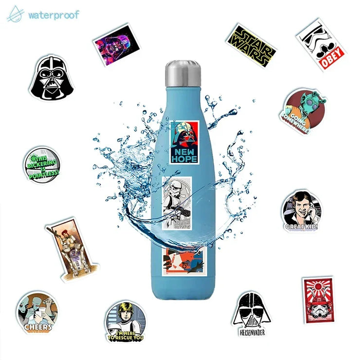 50× Star Wars Vinyl Stickers | Waterproof Graffiti Decals for Laptop, Phone & More