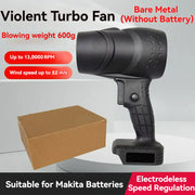 Mini Turbo Jet Fan Wireless Blower Super Powerful Stepless Speed Turbojet Rechargeable Air Blower Air Pressure Violent Fan