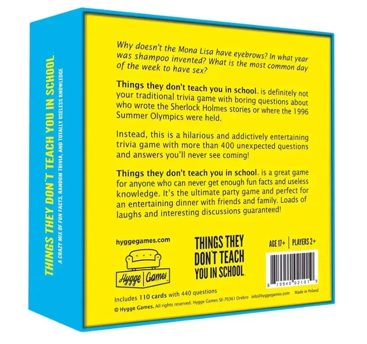 I Should Have Known That! Trivia Game