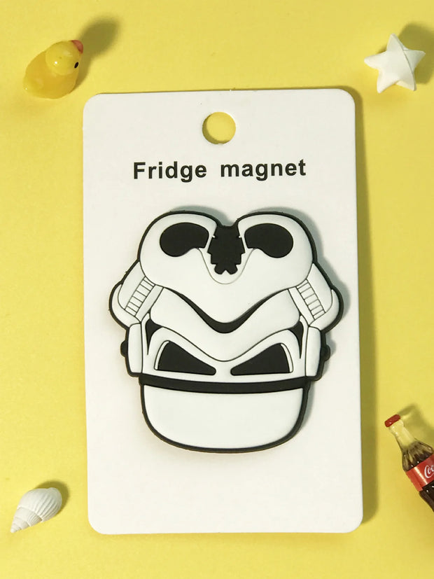 Star Wars Stormtrooper Fridge Magnets | Cute Cartoon-Style Decoration