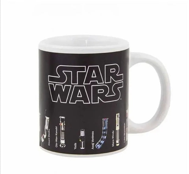 Star Wars Color-Changing Mug | Heat-Activated Lightsaber Design