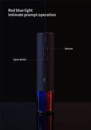 Electric Bottle Opener for Household Use, Electric Charging Current, Red Wine Bottle Opener