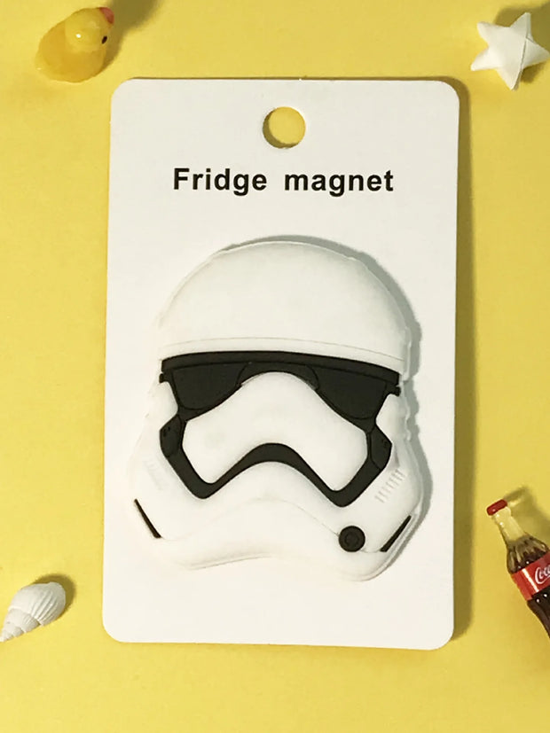 Star Wars Stormtrooper Fridge Magnets | Cute Cartoon-Style Decoration