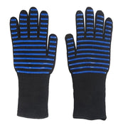 BBQ Gloves High Temperature Resistance Oven Mitts 500 800 Degrees Fireproof Barbecue Heat Insulation Microwave Oven Gloves
