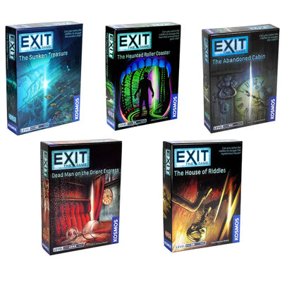 The Sunken Treasure Exit: The Game Kosmos Card Game Family-Friendly, Card-Based At-Home Escape Room Experience for 1 To 4 Player