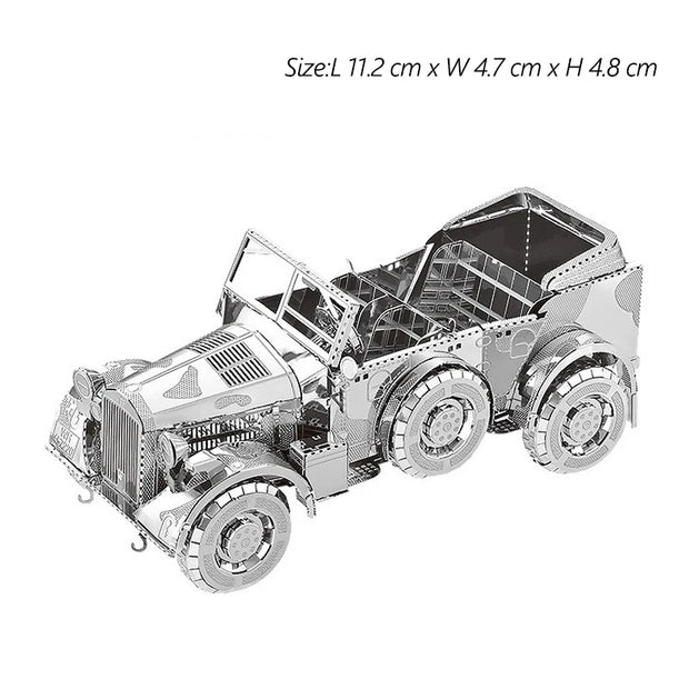 Armoured Personnel Carrier 3D Metal Puzzle Military Vehicle Assembly Model Jigsaw Puzzle Toys For Kids Adult