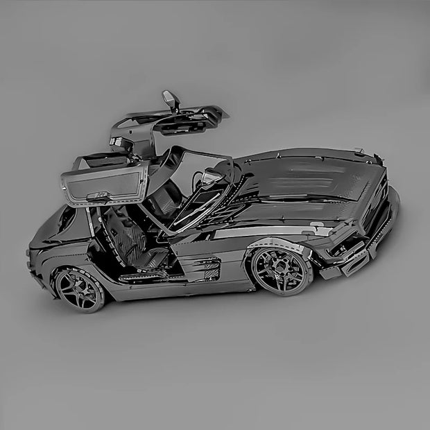 sports car 3D Metal Puzzle DIY Model Making Kit Adult Toy Birthday Gift