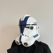 Mando Helmet On, World Off