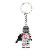 Star Wars Mini Figure Keychain | Darth Vader, Luke, Ahsoka – Block Style