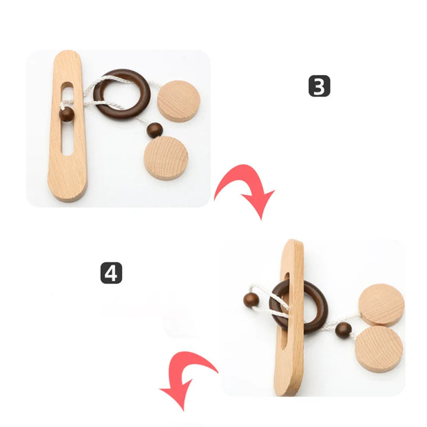Intelligent Unlock Toy Kong Ming Lock