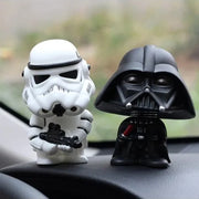 Darth Vader & Stormtrooper Bobblehead | Star Wars Car & Desk Decor