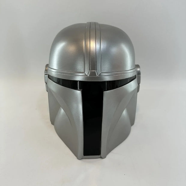 Mando Helmet On, World Off
