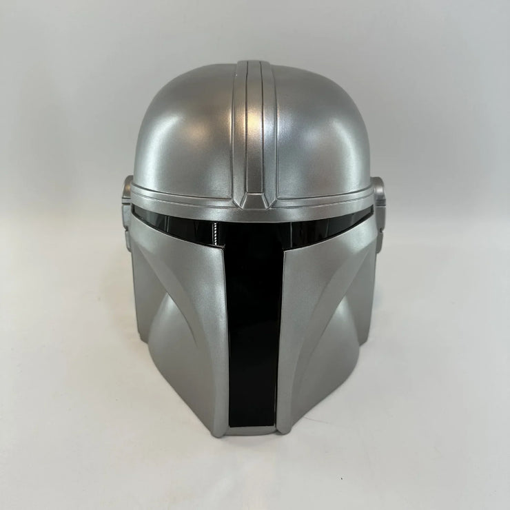 Mando Helmet On, World Off