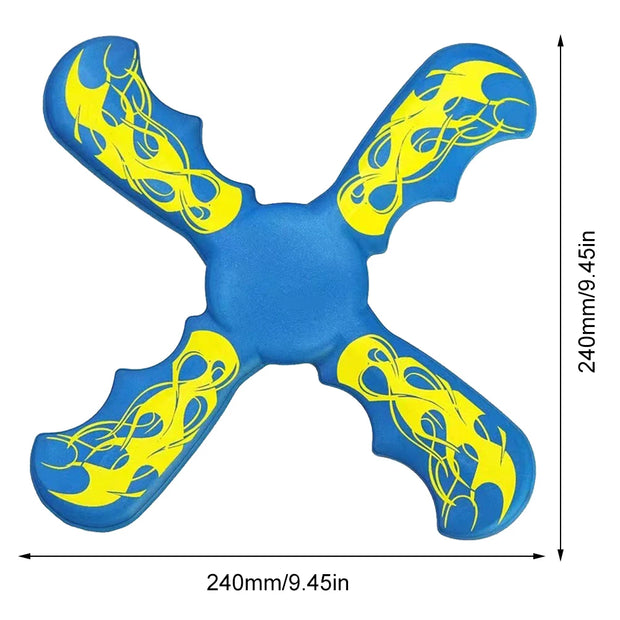 Flying Disc for Children Adult Boomerang Toys Outdoor Playing Flying Saucer Game Disc Pool Beach Outdoor Sports Soft Flying Disc