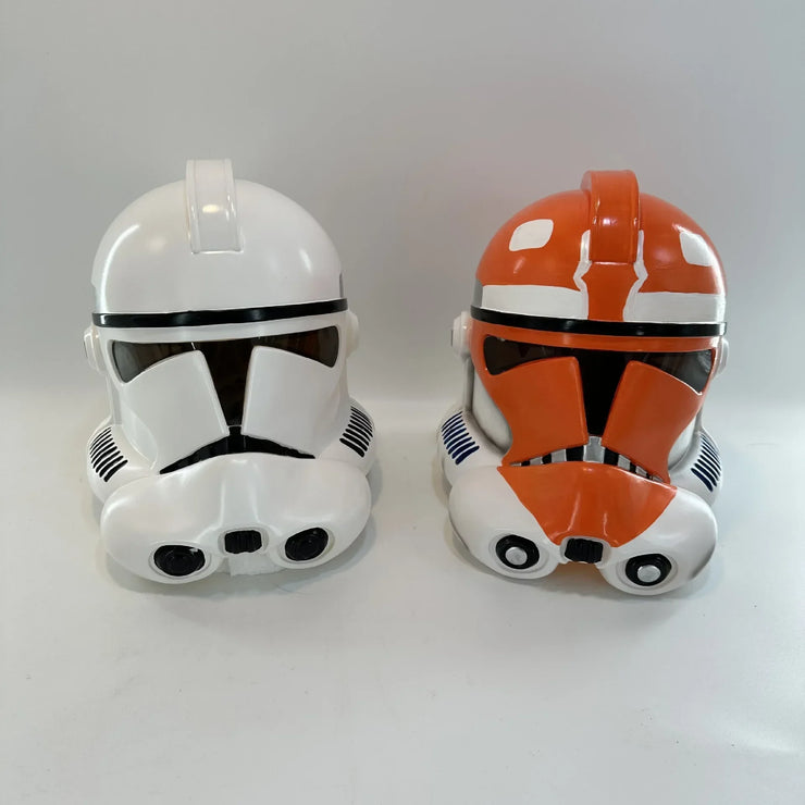Mando Helmet On, World Off