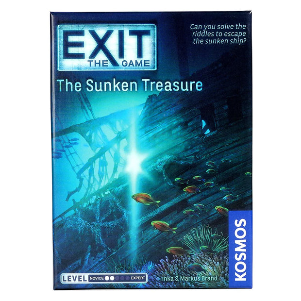 The Sunken Treasure Exit: The Game Kosmos Card Game Family-Friendly, Card-Based At-Home Escape Room Experience for 1 To 4 Player
