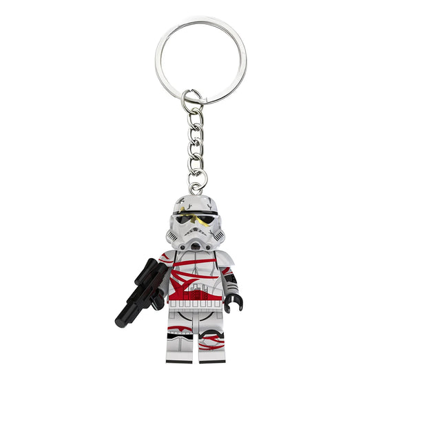 Star Wars Mini Figure Keychain | Darth Vader, Luke, Ahsoka – Block Style