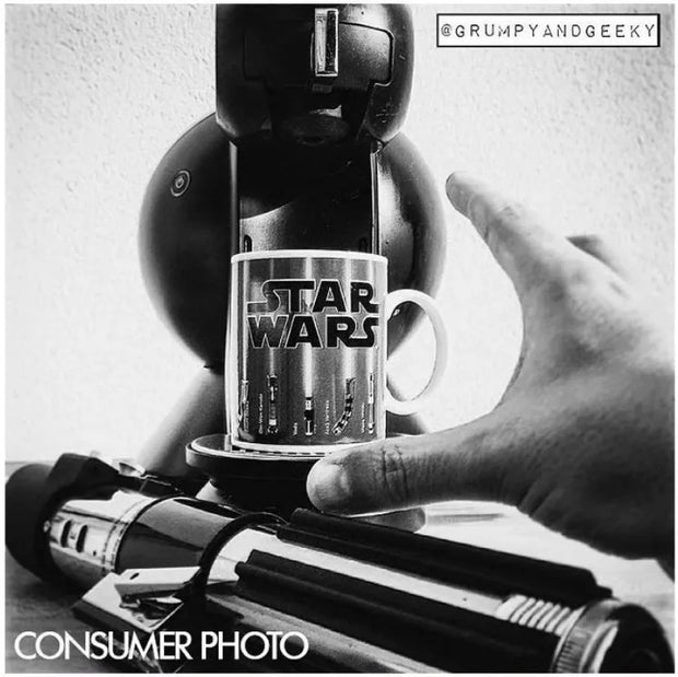 Star Wars Color-Changing Mug | Heat-Activated Lightsaber Design