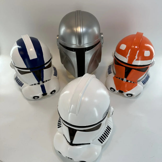 Mando Helmet On, World Off