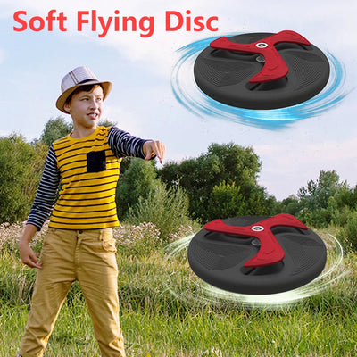 Flying Disc for Children Adult Boomerang Toys Outdoor Playing Flying Saucer Game Disc Pool Beach Outdoor Sports Soft Flying Disc