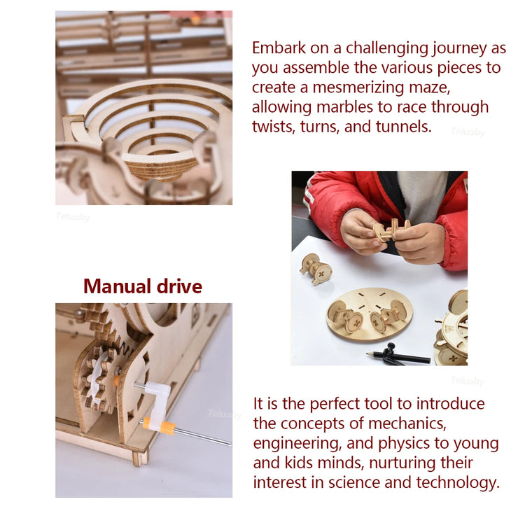 Wooden Puzzle  Model  Building Kits Assemble Toys Adult Kids Gifts