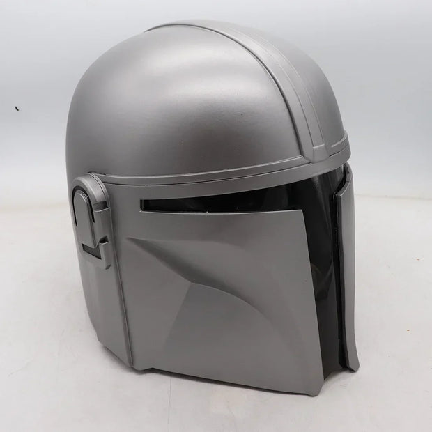 Mando Helmet On, World Off