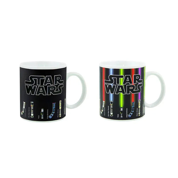Star Wars Color-Changing Mug | Heat-Activated Lightsaber Design